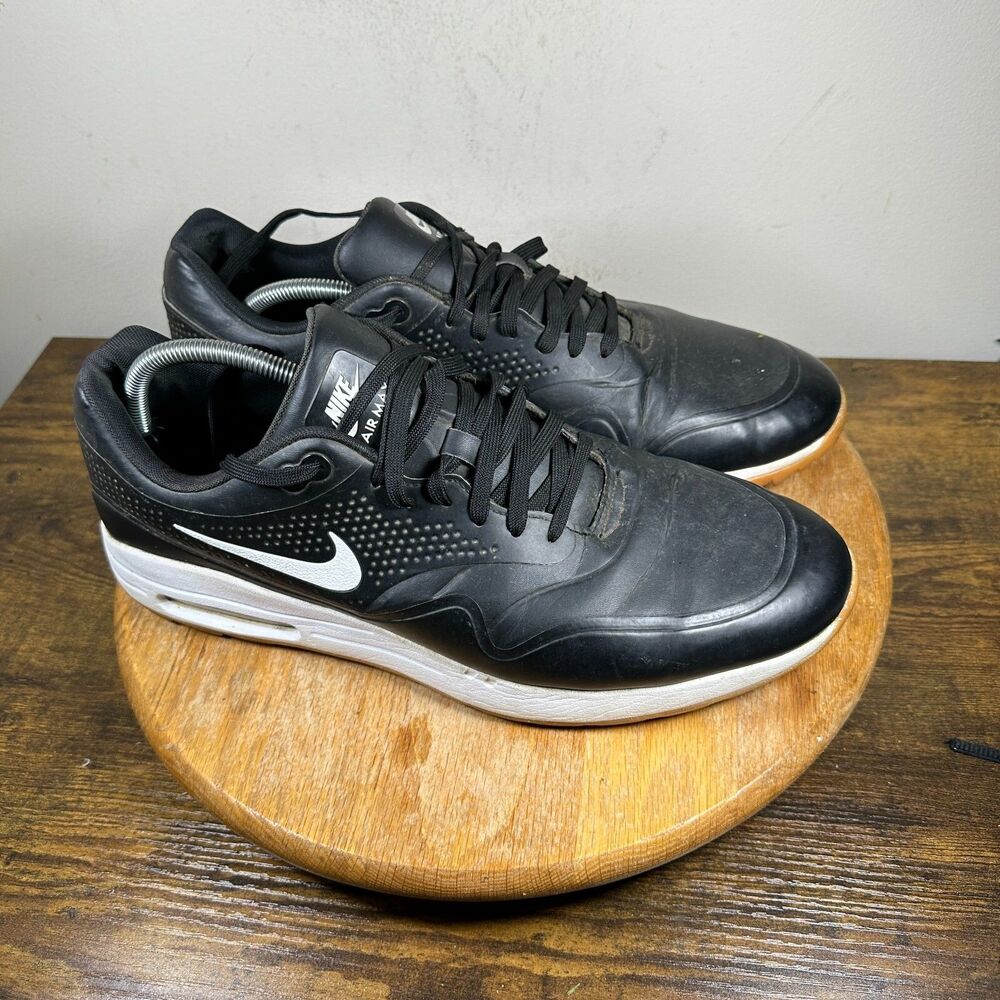 Nike Air Max 1 Golf Spike less Black Shoe Sneakers Men's Size 13 AQ0863-001